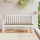 Vidaxl tuinbankkussen 150x50x4 cm oxford stof taupe