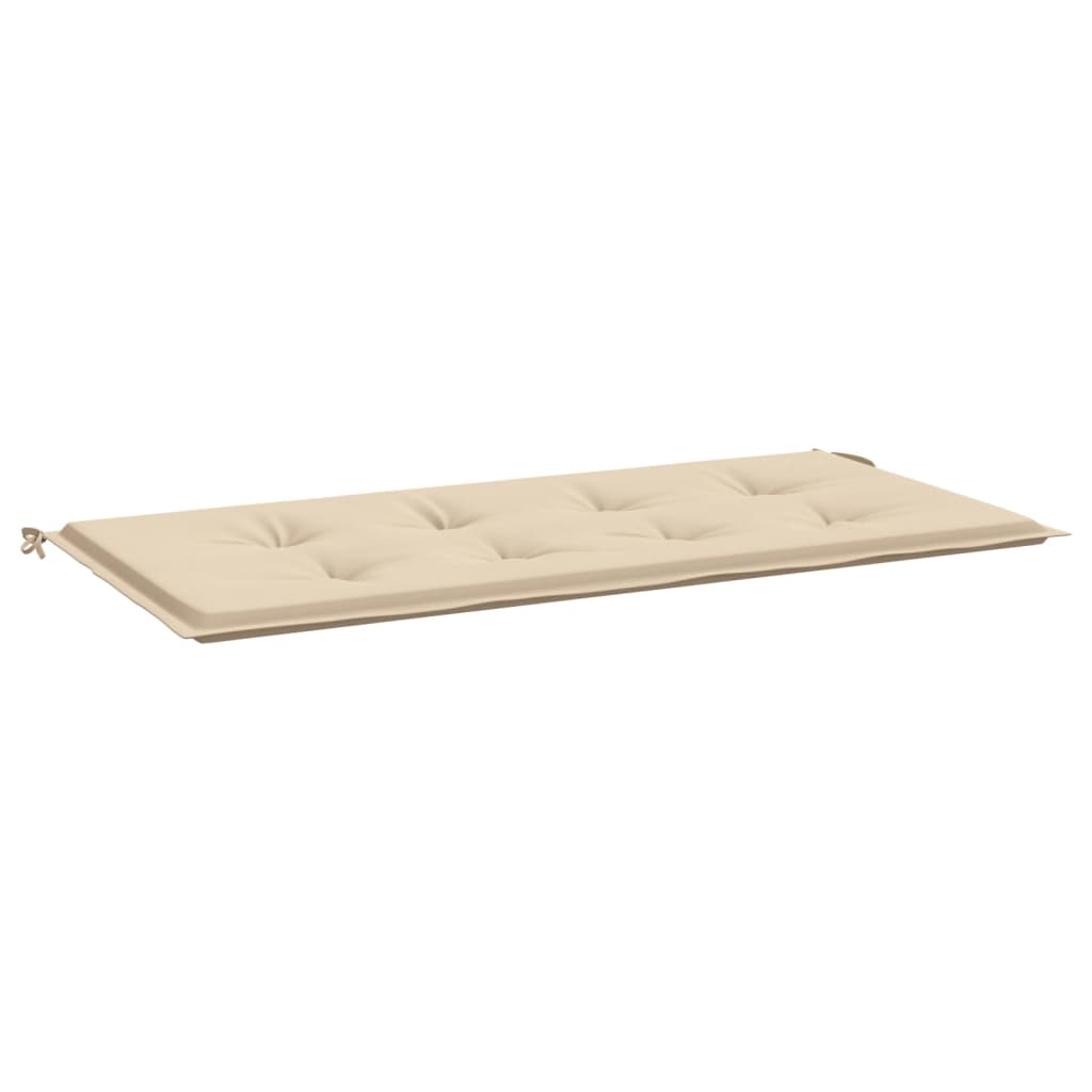 Vidaxl tuinbankkussen 100x50x3 cm oxford stof beige