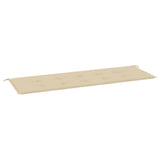 Vidaxl tuinbankkussen 150x50x2 cm oxford stof beige