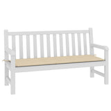 Vidaxl tuinbankkussen 150x50x2 cm oxford stof beige