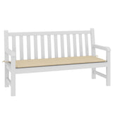 Vidaxl tuinbankkussen 150x50x3 cm oxford stof beige