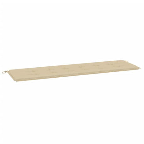 VidaXL Tuinbankkussen 180x50x3 cm oxford stof beige