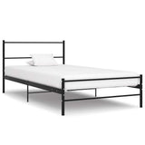 Vidaxl bedframe metaal zwart 90x200 cm
