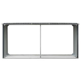 Vidaxl haardhoutschuur 330x92x153 cm gegalvaniseerd staal antraciet