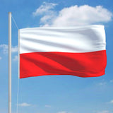 Vidaxl vlag polen 90x150 cm