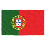 Vidaxl vlag portugal 90x150 cm