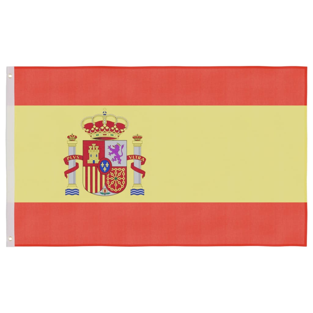 VidaXL Vlag Spanje 90x150 cm