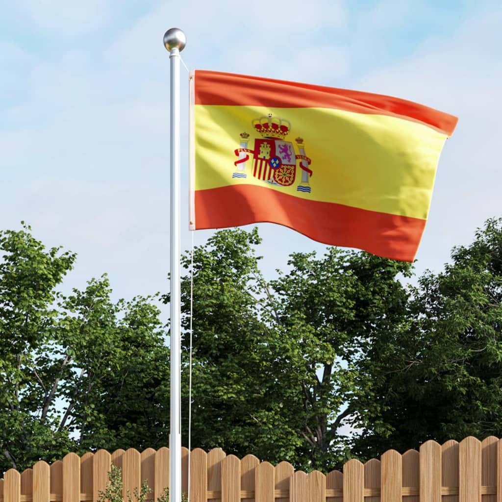 VidaXL Vlag Spanje 90x150 cm