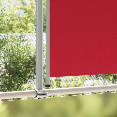 Vidaxl tuinscherm uittrekbaar 140x300 cm rood