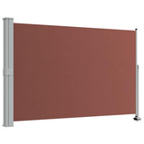 Vidaxl tuinscherm uittrekbaar 160x300 cm bruin
