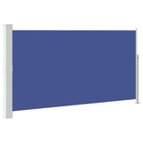 Vidaxl tuinscherm uittrekbaar 170x300 cm blauw