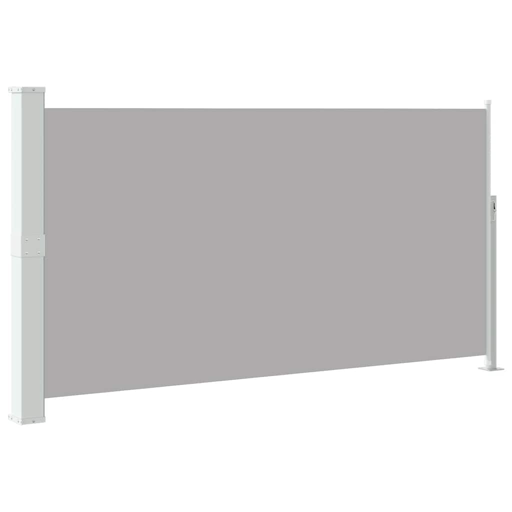 Vidaxl tuinscherm uittrekbaar 170x300 cm grijs