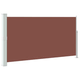 Vidaxl tuinscherm uittrekbaar 170x300 cm bruin