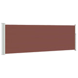 Vidaxl tuinscherm uittrekbaar 100x300 cm bruin