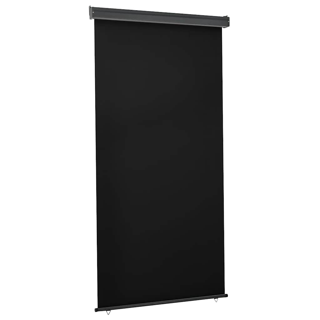 Vidaxl balkonscherm 125x250 cm zwart