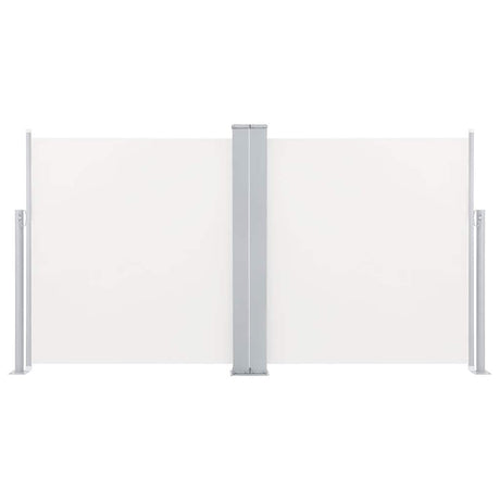 Vidaxl windscherm uittrekbaar 100x600 cm crème