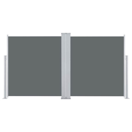 Vidaxl windscherm uittrekbaar 120x600 cm antraciet