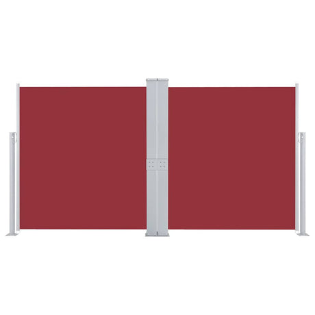 Vidaxl windscherm uittrekbaar 170x600 cm rood