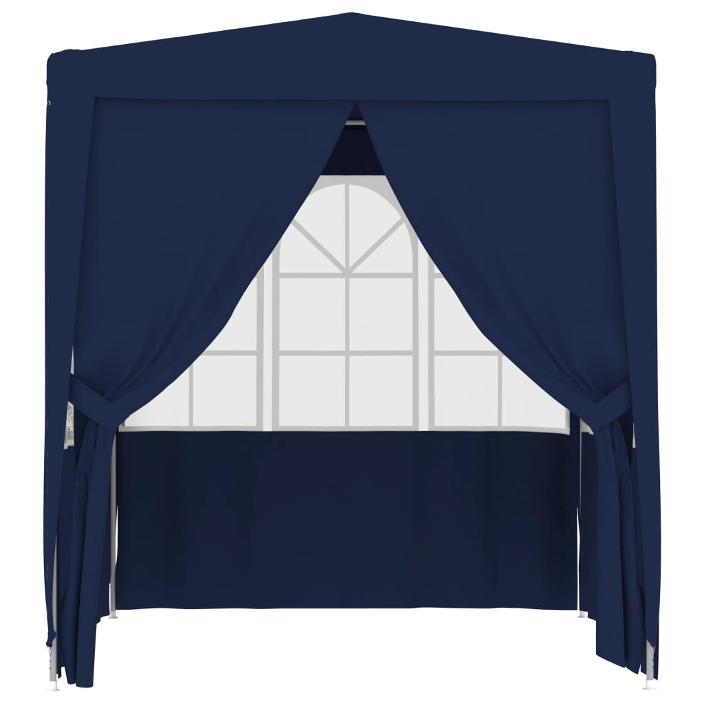 Vidaxl partytent met zijwanden professioneel 90 g m² 2,5x2,5 m blauw