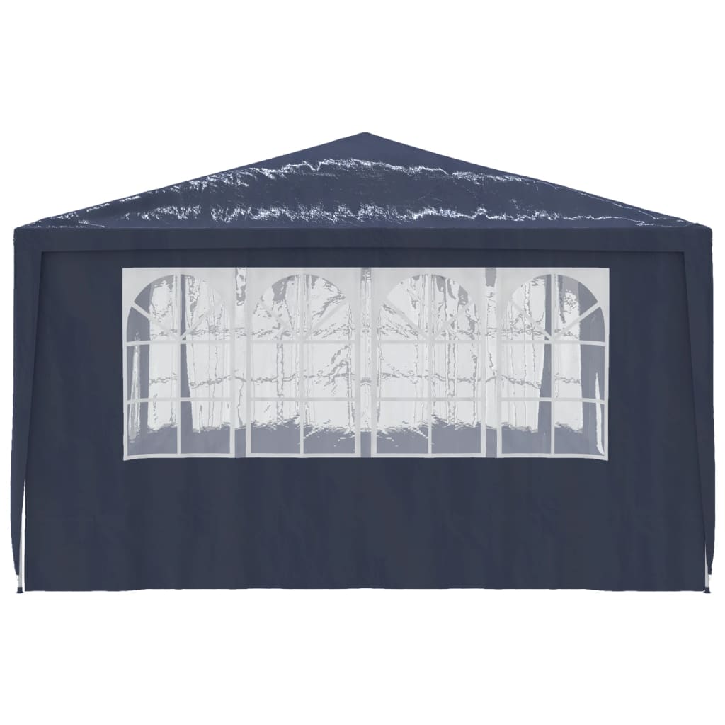 Vidaxl partytent met zijwanden professioneel 90 g m² 4x4 m blauw