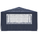 Vidaxl partytent met zijwanden professioneel 90 g m² 4x4 m blauw