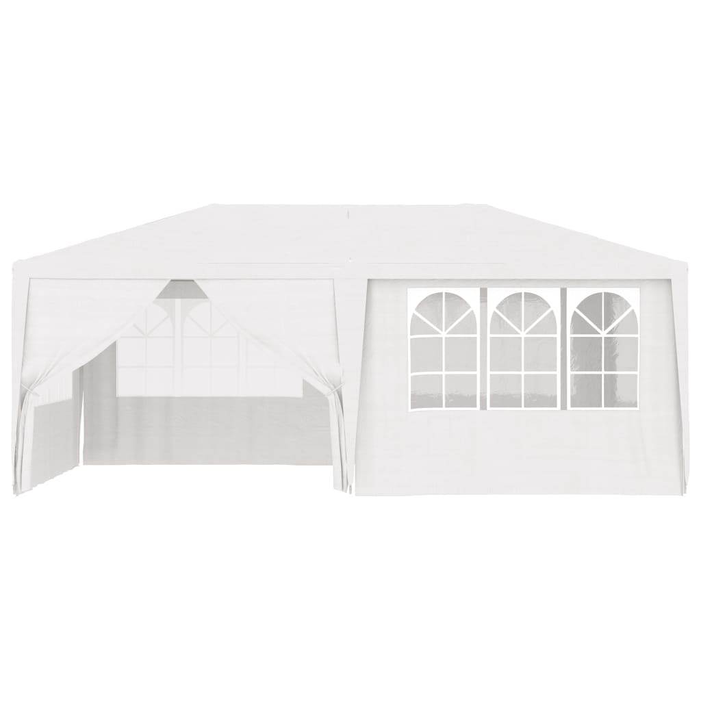 Vidaxl partytent met zijwanden professioneel 90 g m² 4x6 m wit