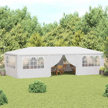 Vidaxl partytent met zijwanden professioneel 90 g m² 4x9 m wit