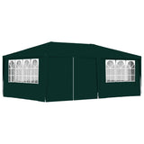 Vidaxl partytent met zijwanden professioneel 90 g m² 4x6 m groen