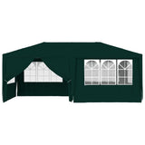 Vidaxl partytent met zijwanden professioneel 90 g m² 4x6 m groen