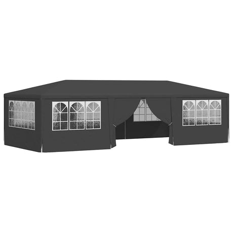 Vidaxl partytent met zijwanden professioneel 90 g m² 4x9 m antraciet