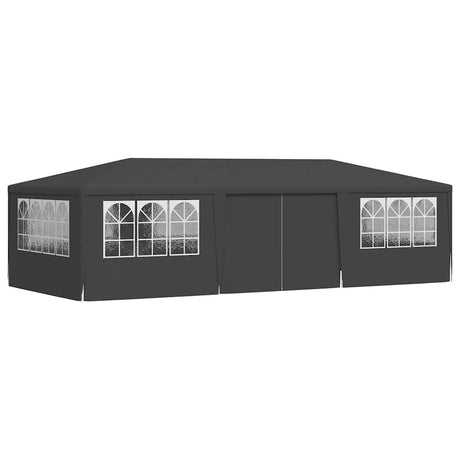 Vidaxl partytent met zijwanden professioneel 90 g m² 4x9 m antraciet