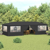 Vidaxl partytent met zijwanden professioneel 90 g m² 4x9 m antraciet