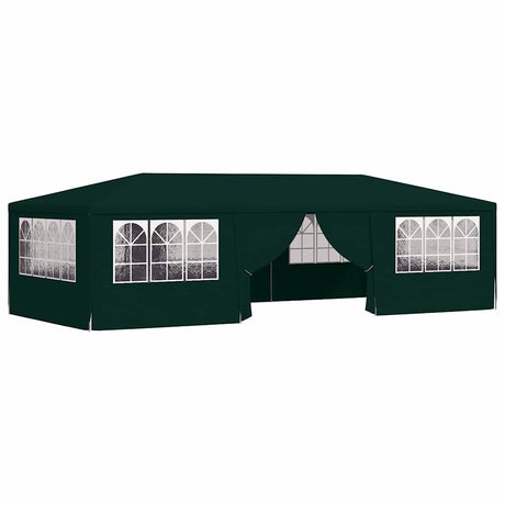 Vidaxl partytent met zijwanden professioneel 90 g m² 4x9 m groen