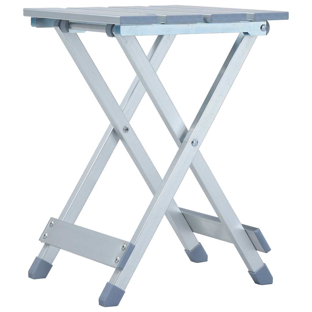 Vidaxl campingkruk 28x26x39 cm aluminium