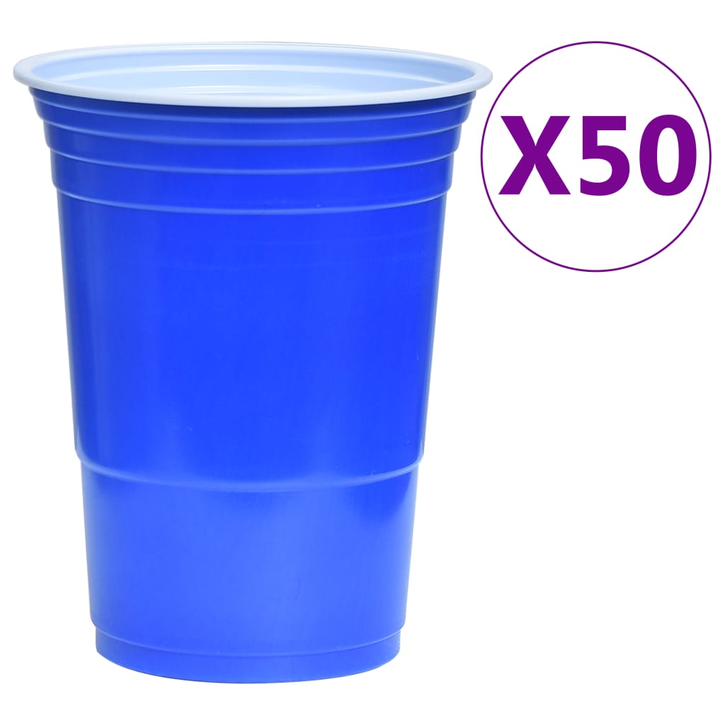 VidaXL Bierpongtafelset 0,5 L kunststof