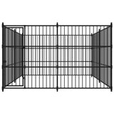 VidaXL Hondenkennel voor buiten 300x300x185 cm