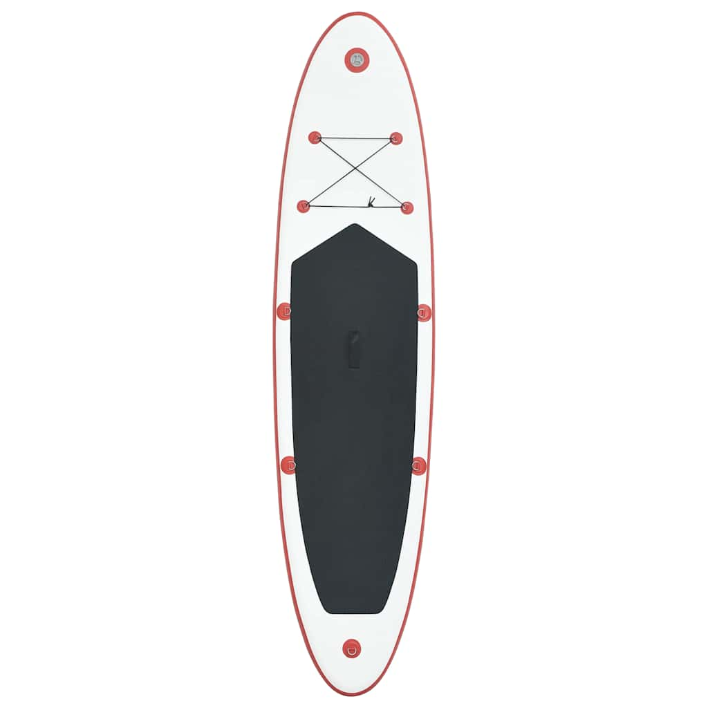 Vidaxl stand up paddleboardset opblaasbaar rood en wit