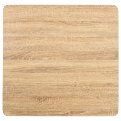 Vidaxl bistrotafel 80x80 cm mdf lichtbruin