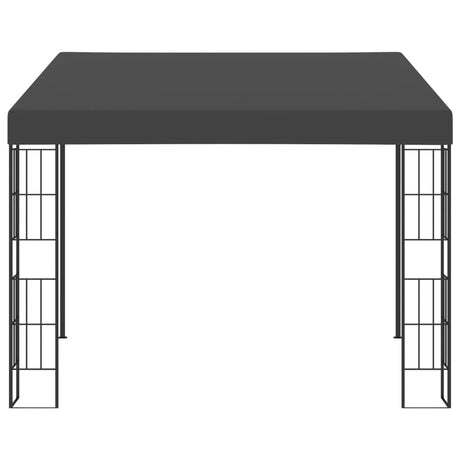 VidaXL Wandprieel 3x3 m stof antracietkleurig