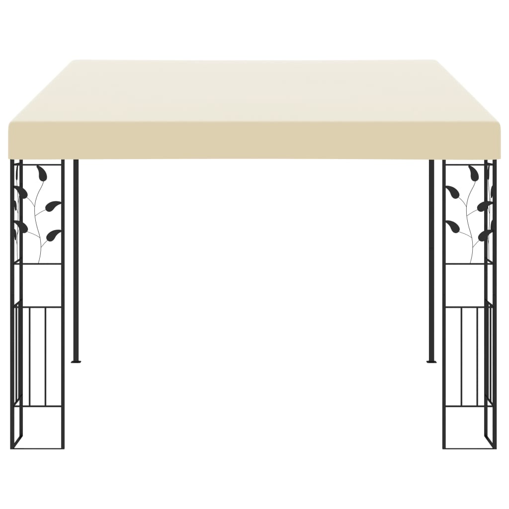 VidaXL Wandprieel 3x3x2,5 m crème