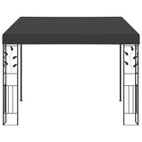 Vidaxl wandprieel 3x3x2,5 m antraciet