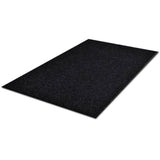 Vidaxl deurmat 117x220 cm pvc zwart