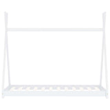 Vidaxl kinderbedframe massief grenenhout wit 80x160 cm