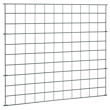 Vidaxl schuttingset 77,5x64 cm groen
