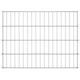 Vidaxl schuttingset 115x79 cm groen