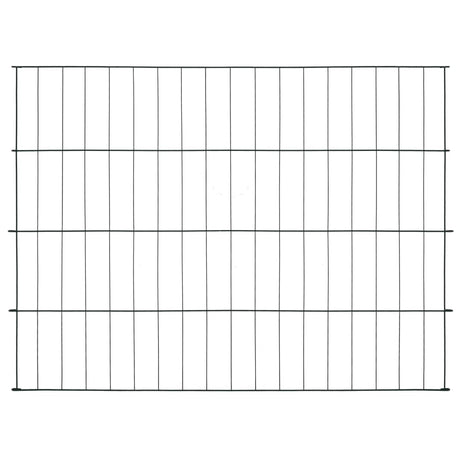 Vidaxl schuttingset 115x79 cm groen