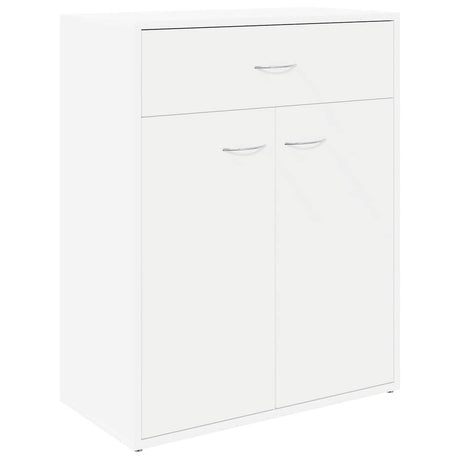 Vidaxl dressoir 60x30x75 cm bewerkt hout wit