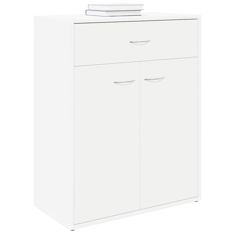 Vidaxl dressoir 60x30x75 cm bewerkt hout wit