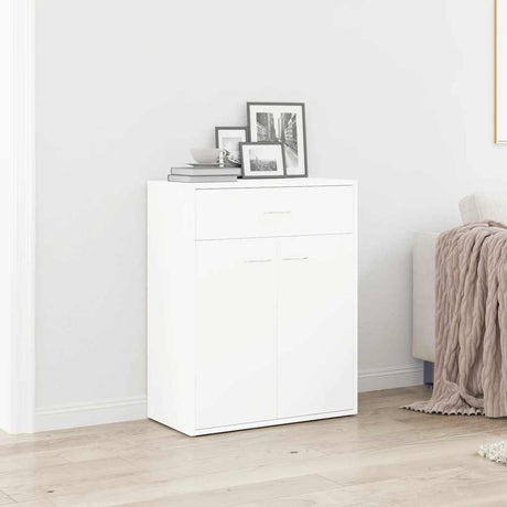 Vidaxl dressoir 60x30x75 cm bewerkt hout wit