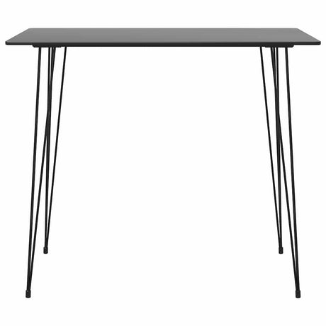 Vidaxl bartafel 120x60x105 cm zwart